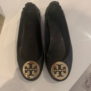 MINNIE TRAVEL BALLET FLAT, LEATHER